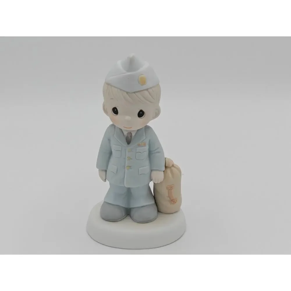 Precious Moments Bless Those Who Serve Their Country Figurine 526584 1991‎